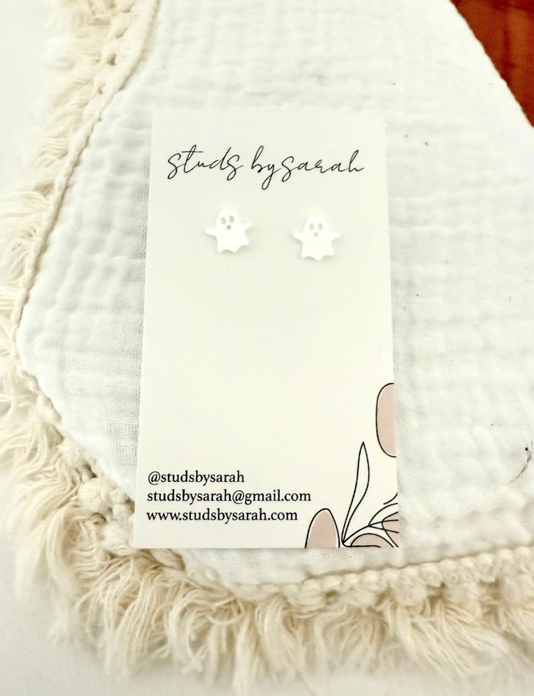 Mini Ghost Studs