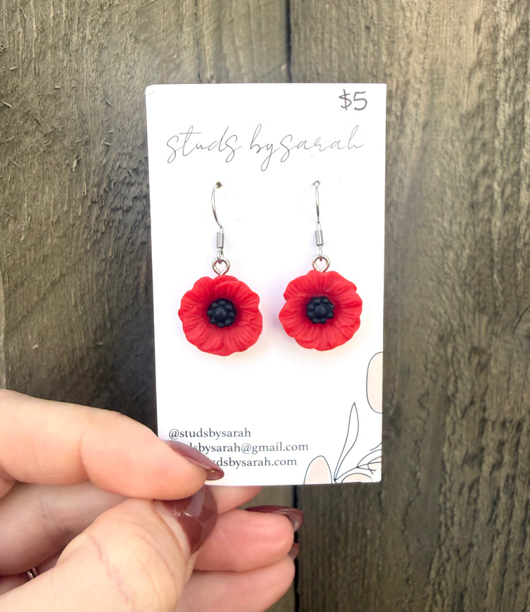 Acrylic Poppies