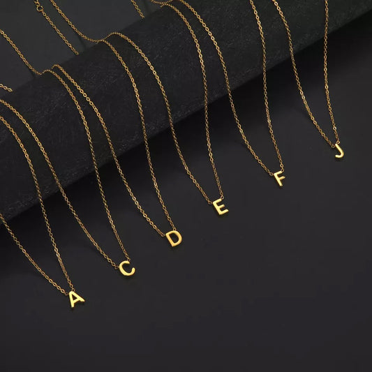 Minimalist Initial Necklace