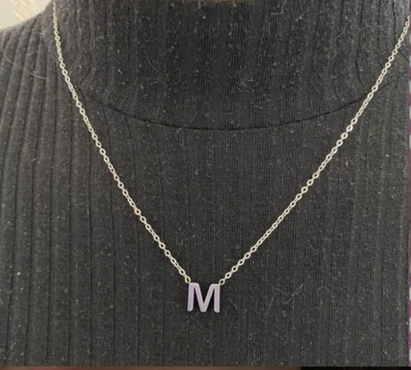 Minimalist Initial Necklace