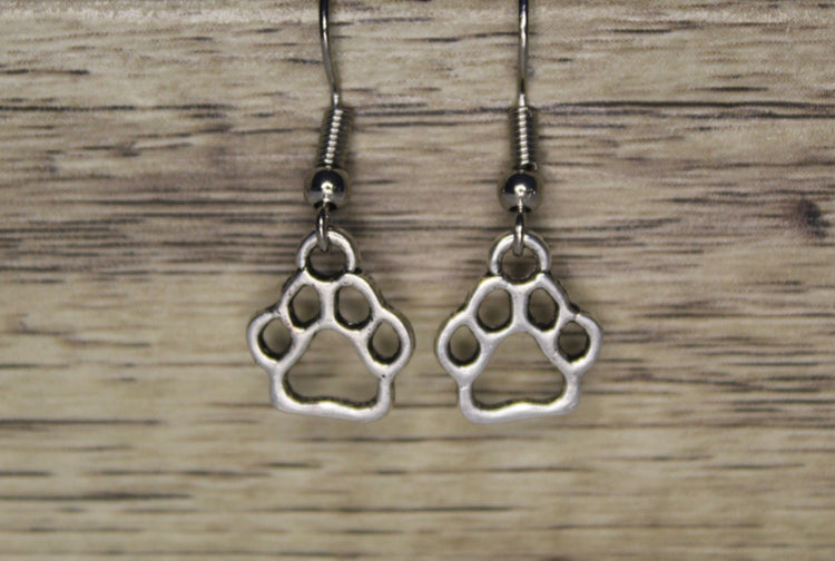 Paw Print Dangle