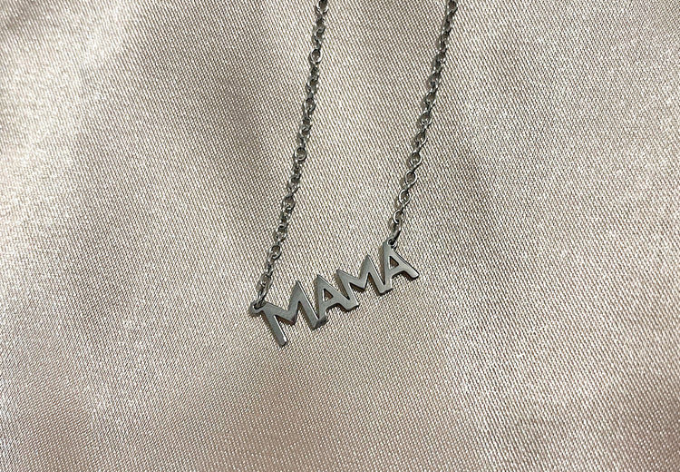 MAMA Stainless Steel Necklace