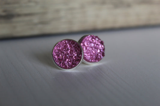 Chunky Druzy - Glazed Pink