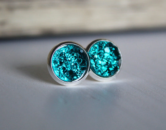 Chunky Druzy - Glazed Teal