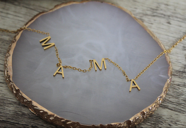 M A M A Distanced Necklace