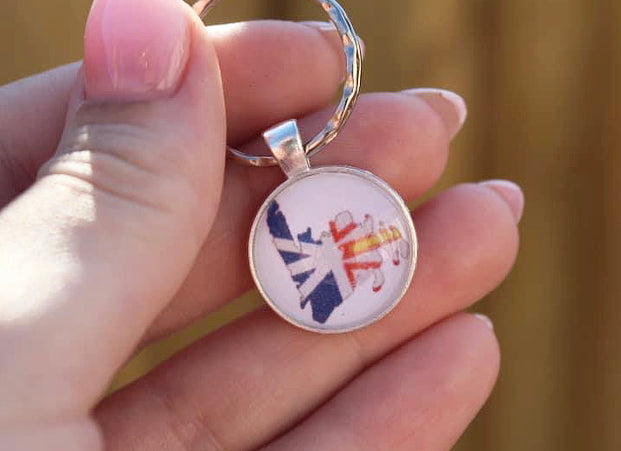 Island of Newfoundland Keychain