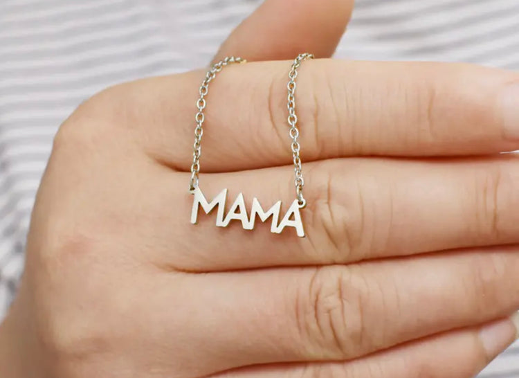 MAMA Stainless Steel Necklace