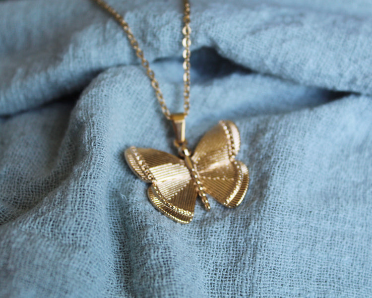 Butterfly Statement Necklace