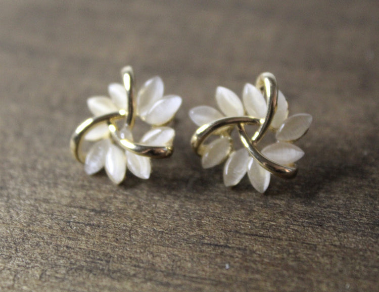 Floral Wreath Studs