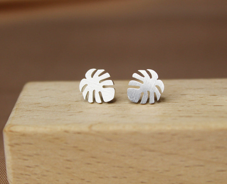 Monstera Studs