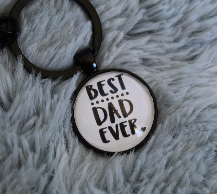 Best Dad Ever Keychain